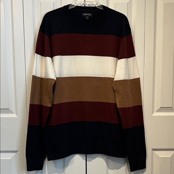 RW&CO. Other - RW & CO‎ Men’s Striped Crewneck Sweater Size XL